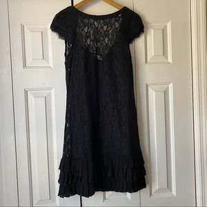 Jessica Simpson | Black Lace Dress